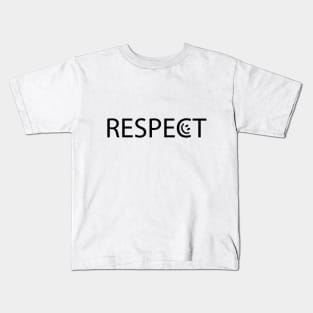 Respect artwork Kids T-Shirt